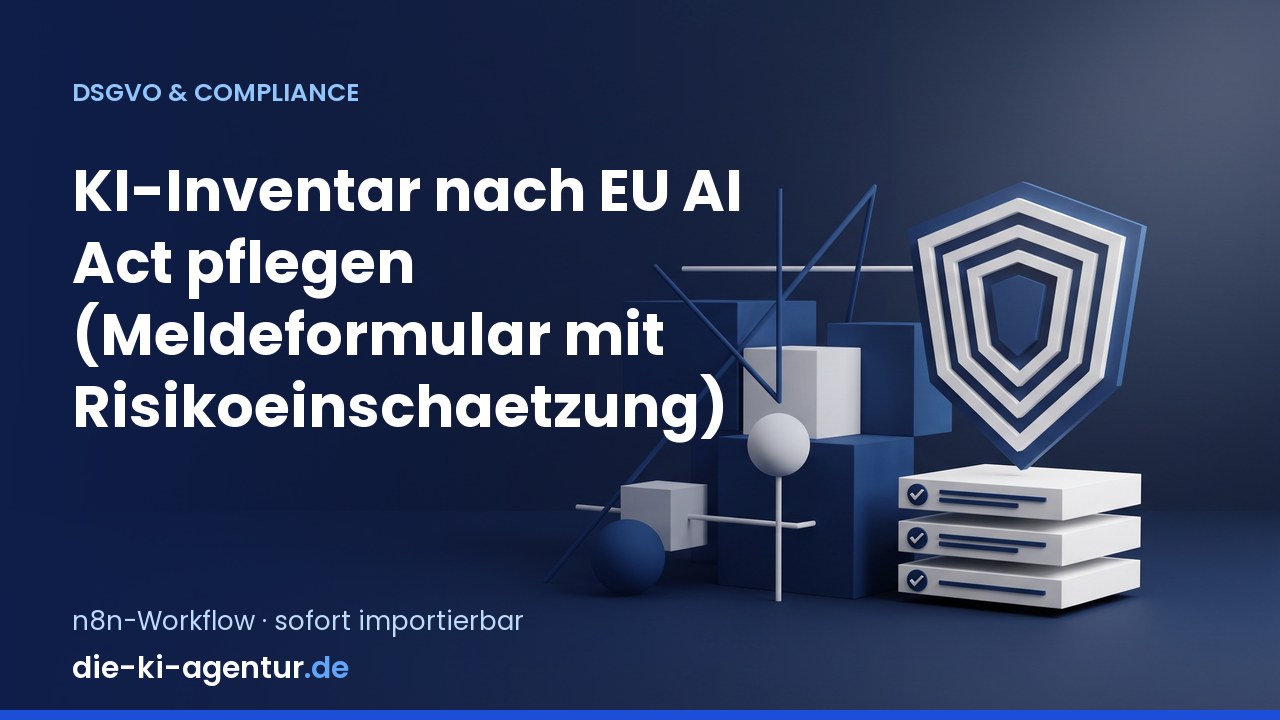 Vorschau: KI-Inventar nach EU AI Act pflegen