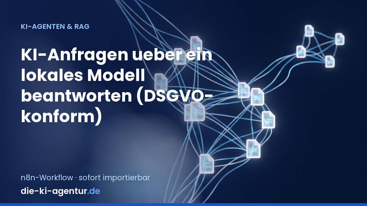 Vorschau: KI-Anfragen über ein lokales Modell beantworten