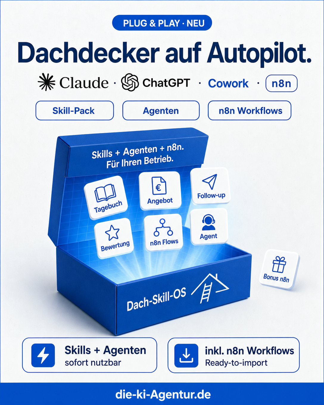 Produktbox: Dachdecker-Skill-OS